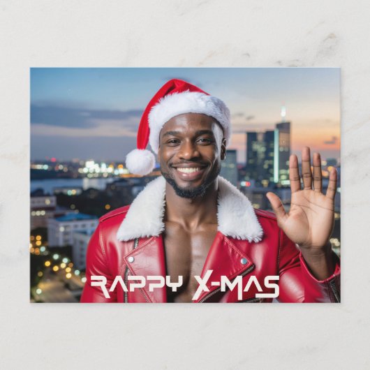 RAPPY X-MAS POSTKARTE (Vorderseite)