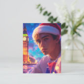 RAPPY X-MAS POSTKARTE (Stehend Vorderseite)