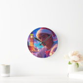 RAPPY X-MAS RUNDE WANDUHR (Zuhause)