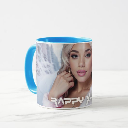 RAPPY X-MAS TASSE (Vorderseite Links)