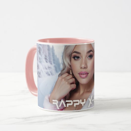 RAPPY X-MAS TASSE (Vorderseite Links)