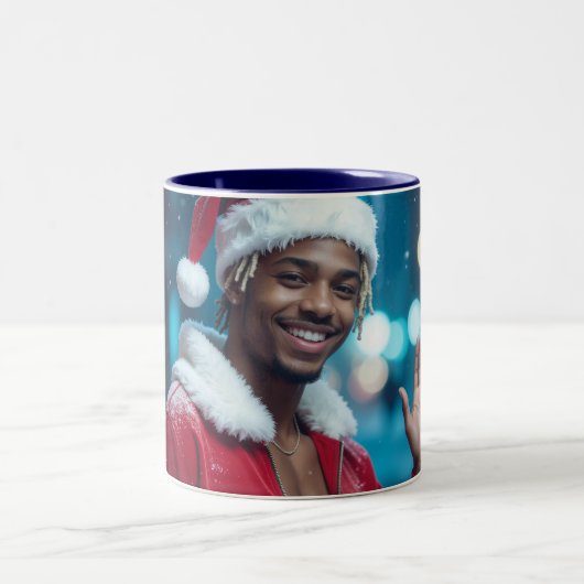 RAPPY X-MAS ZWEIFARBIGE TASSE (Mittel)