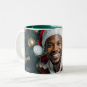 RAPPY X-MAS ZWEIFARBIGE TASSE (Vorderseite Links)