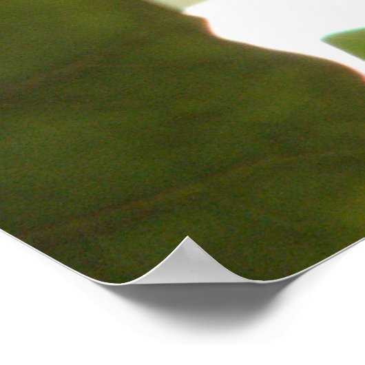 Raps Obstschale Poster (Ecke)