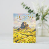 Rapsfelder von Luoping China Postkarte (Stehend Vorderseite)