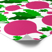 Rapsgemüse Poster (Ecke)