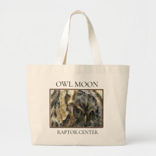 Rapszentrum Owl Moon Jumbo Stoffbeutel
