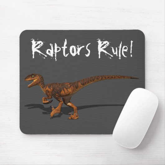 Raptor 1 3D Mousepad (Mit Mouse)