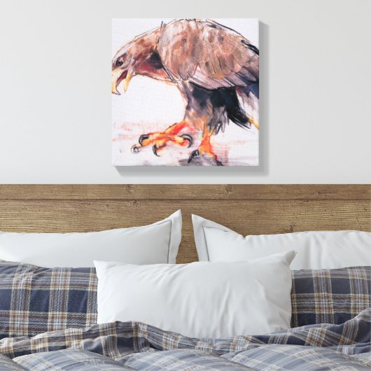 Raptor 2001 leinwanddruck (Insitu (Schlafzimmer))