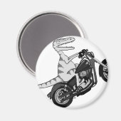 Raptor auf Hog Magnet (Vorderseite/Rückseite)