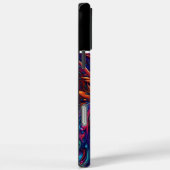 Raptor Cosmic Dinosaur Portrait Case-Mate iPhone Hülle (Rückseite / Rechts)