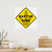 Raptor Crossing Poster (Küche)
