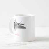 Raptor F-22 Kaffeetasse (Vorderseite Links)
