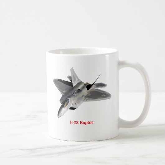Raptor F-22 Kaffeetasse (Rechts)