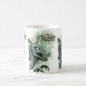 Raptor in Grün Kaffeetasse (Mittel)