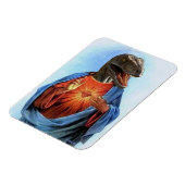Raptor Jesus Magnet (Linke Seite)