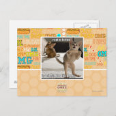 Raptor Kitten Postkarte (Vorne/Hinten)