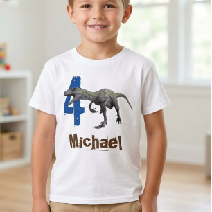 Raptor Name Alter Dinosaur Jurazeit T-Shirt