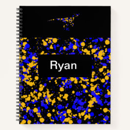 Raptor plattiert Paint Notizblock