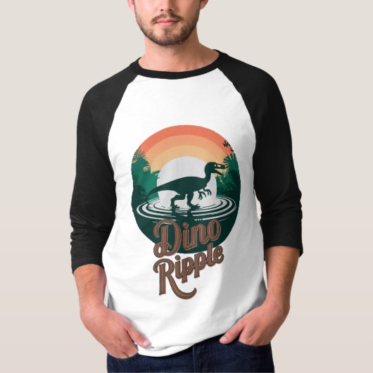 Raptor Ripple T-Shirt (Vorderseite)