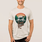 Raptor Ripple Tri-Blend Shirt (Vorderseite)