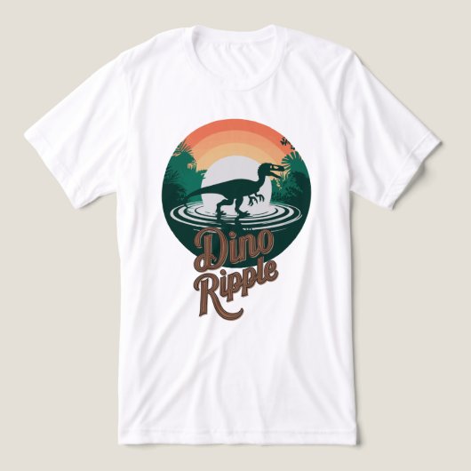Raptor Ripple Tri-Blend Shirt (Design Vorderseite)