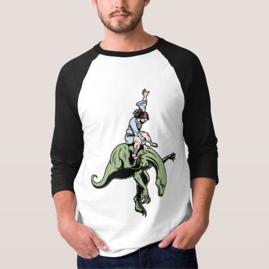 Raptor Rodeo Jesus T-Shirt (Vorderseite)