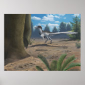 Raptor Tracks Print Poster (Vorne)