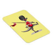 Raptor verkleidete sich als britische Garde. Magnet (Rechte Seite)