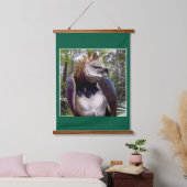 ‚Raptor‘ Wandteppich Mit Holzrahmen (Schlafzimmer)