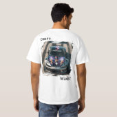 Raptor Wing Emblem Kunst T-Shirt (Schwarz voll)