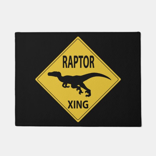 Raptor Xing Fußmatte (Vorderseite)