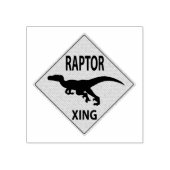 Raptor XING Gummistempel (Prägung)