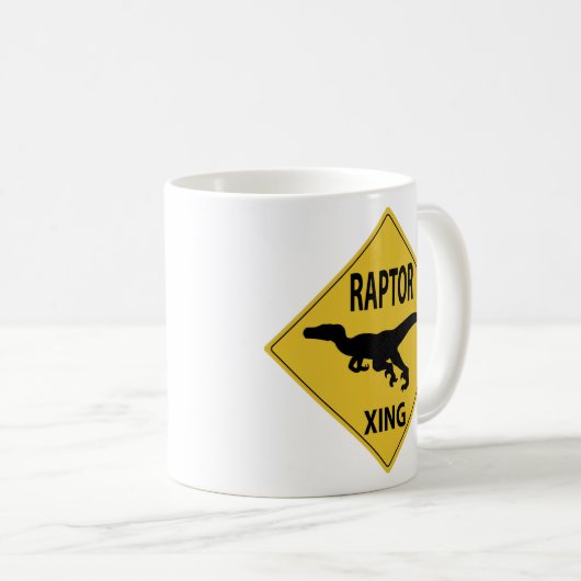 Raptor Xing Kaffeetasse (VorderseiteRechts)