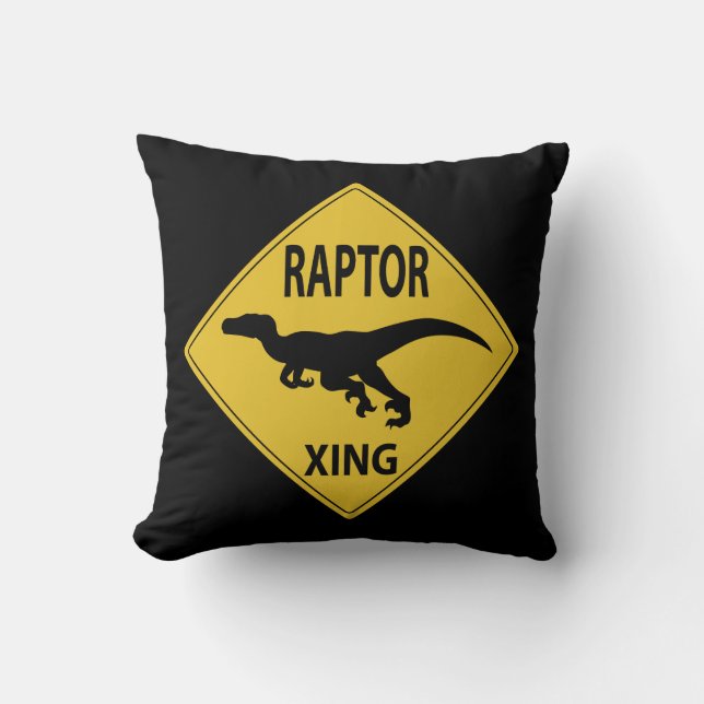 Raptor Xing Kissen (Vorderseite)