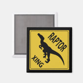 Raptor Xing Magnet (Vorderseite/Rückseite)