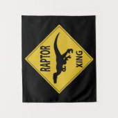 Raptor XING Wandteppich (Vorderseite)