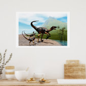 RAPTORDRUCK POSTER (Küche)