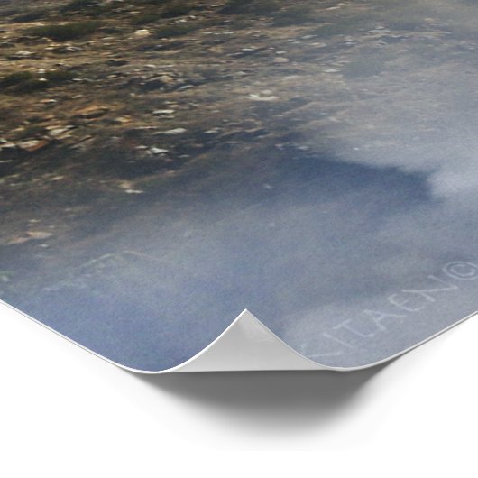 RAPTOREN ÜBER AMERIKA F22 JET POSTER (Ecke)