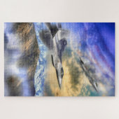 RAPTOREN ÜBER AMERIKA F22 JET PUZZLE (Horizontal)