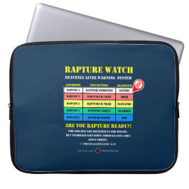 Rapture Alert Levels Laptopschutzhülle