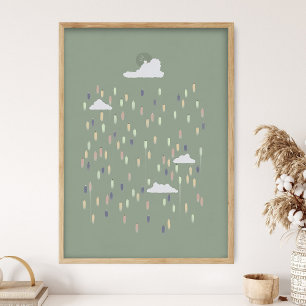 Rapture Green, Zweite Ankunft, Jesus Kunst, Christ Poster