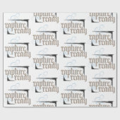 Rapture Ready - Elegant Moderne religiöse Christli Geschenkpapier (Flach)