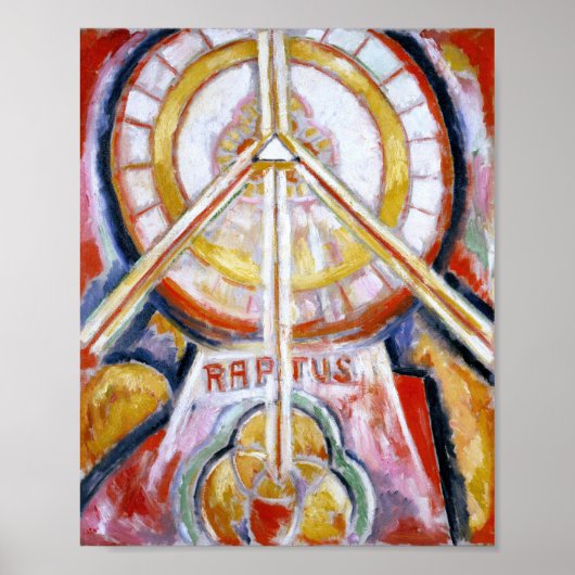 Raptus | Marsden Hartley Poster (Vorne)