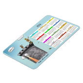 Rapunzel 2024 Calendar Foto Magnet (Linke Seite)