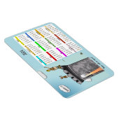 Rapunzel 2024 Calendar Foto Magnet (Rechte Seite)