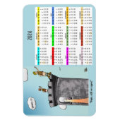 Rapunzel 2024 Calendar Foto Magnet (Vertikal)