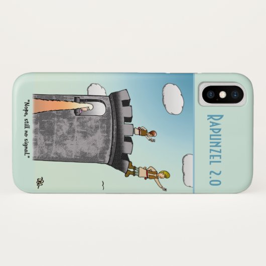 Rapunzel 2.0 Case-Mate iPhone hülle (Rückseite (Horizontal))