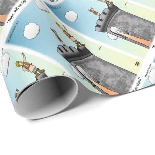 Rapunzel 2.0 geschenkpapier (Rolleneckpunkt)