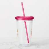 Rapunzel Acrylic Tumbler Acryltrinkbecher (Links)
